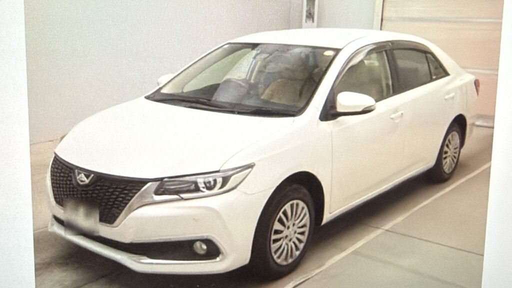 2018 Toyota Allion for Sale in Guyana – pearl white – Ref 13882