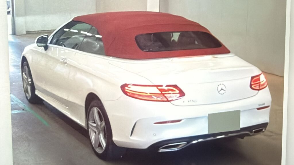 2021 Mercedes Benz C180 Cabriolet for Sale in Guyana – White – Ref 13936