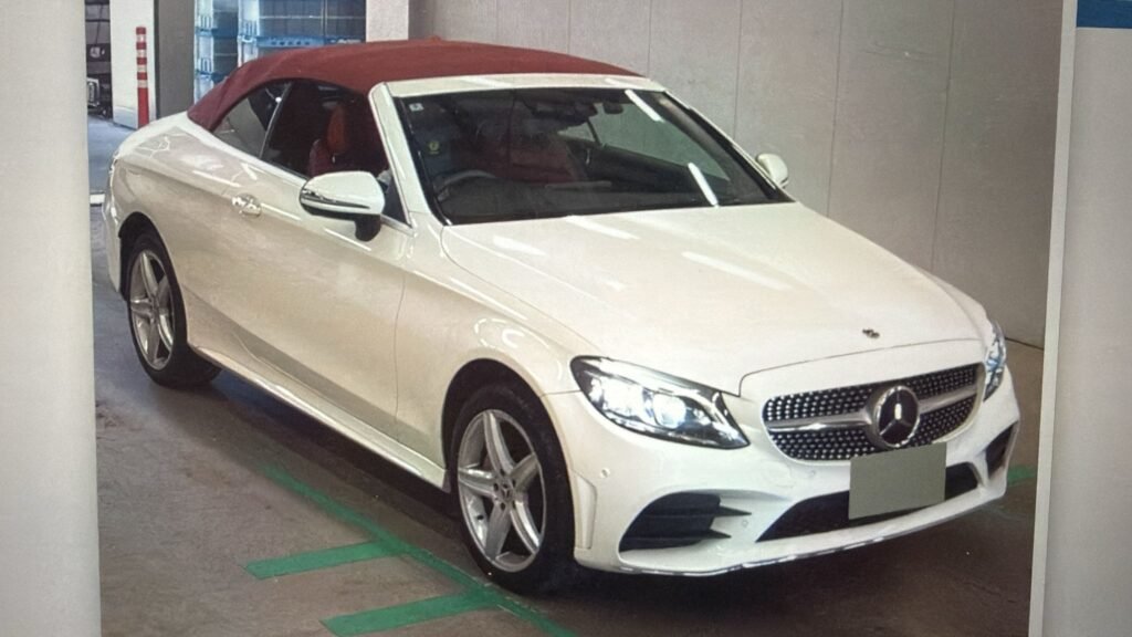 2021 Mercedes Benz C180 Cabriolet for Sale in Guyana – White – Ref 13936