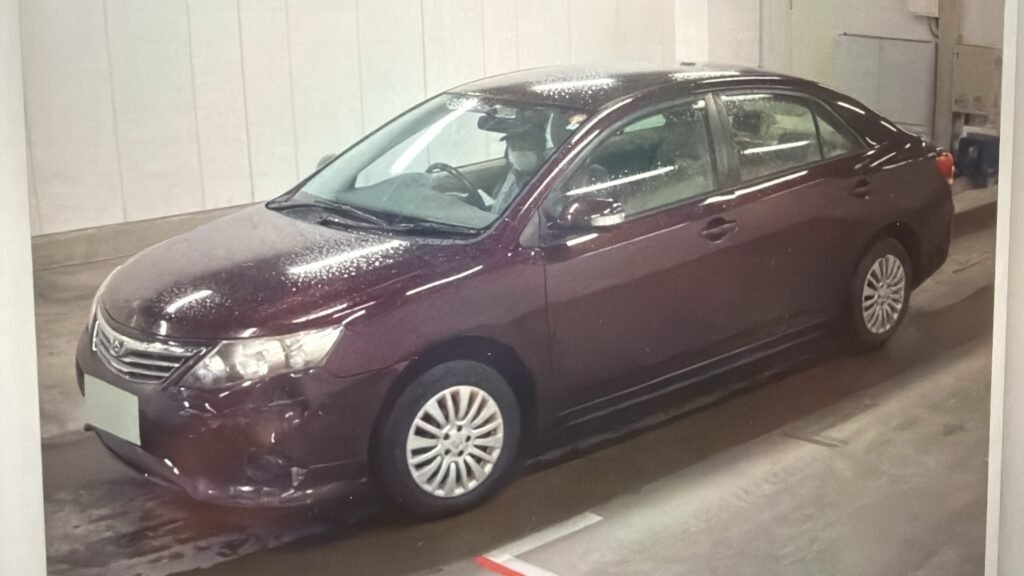 2013 Toyota Allion for Sale in Guyana – Wine – Ref 13949