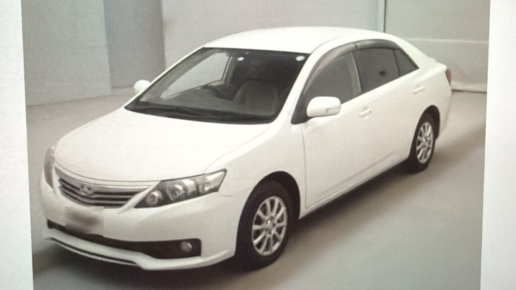 2012 Toyota Allion for Sale in Guyana – pearl white – Ref 13995