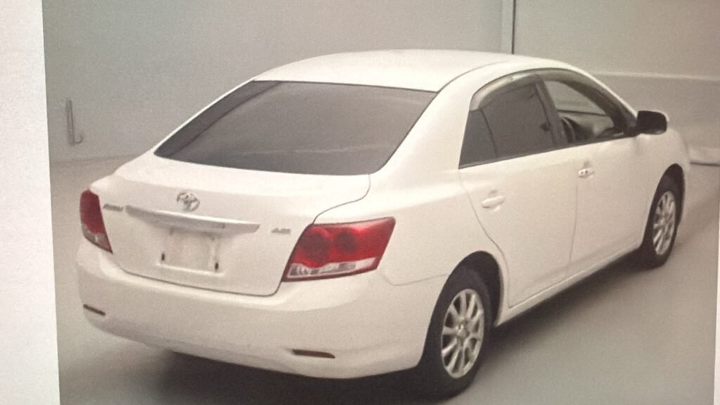 2012 Toyota Allion for Sale in Guyana – pearl white – Ref 13995