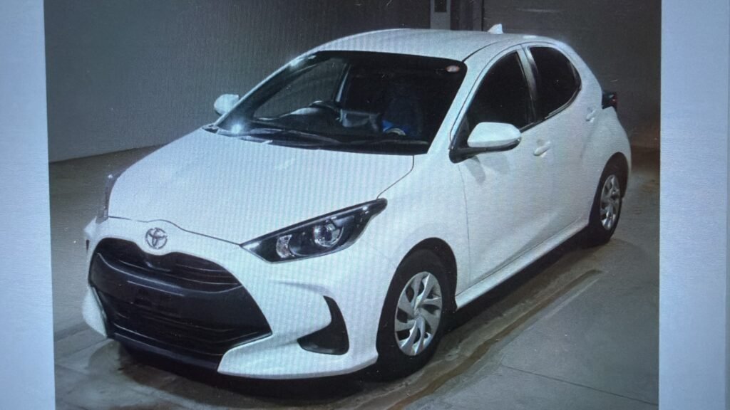 2023 Toyota Yaris for Sale in Guyana – pearl white – Ref 13998