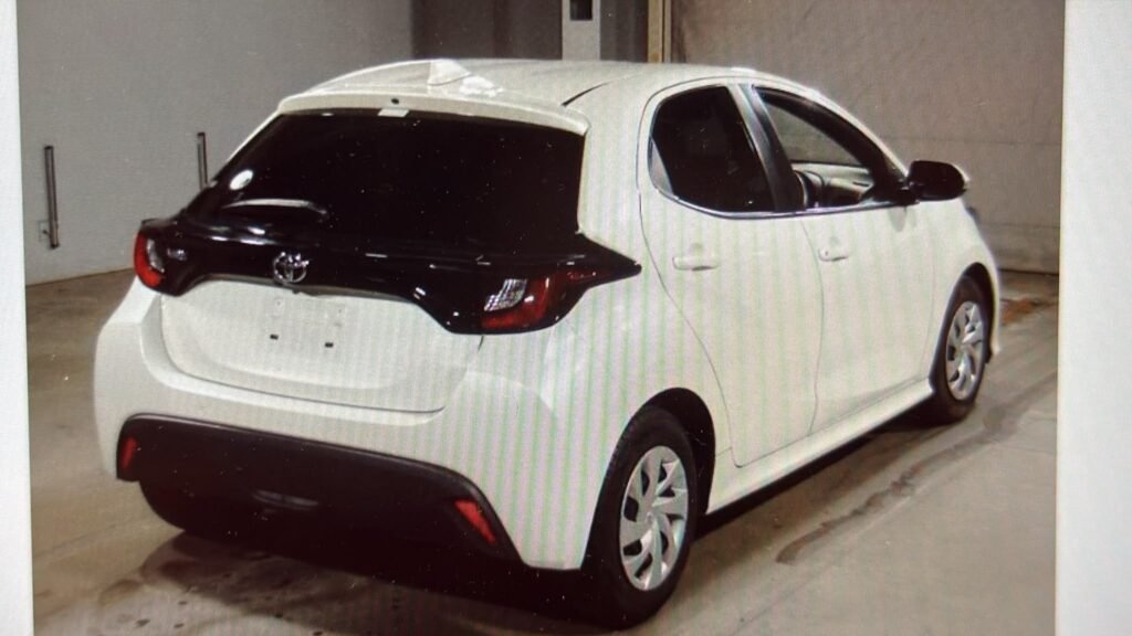 2023 Toyota Yaris for Sale in Guyana – pearl white – Ref 13998