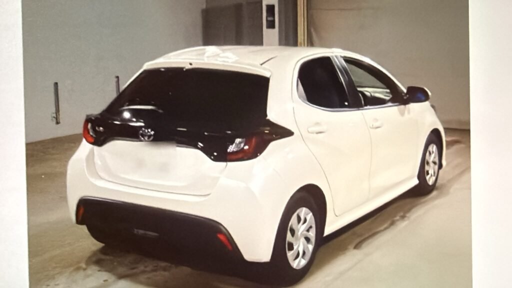 2023 Toyota Yaris for Sale in Guyana – pearl white – Ref 14021