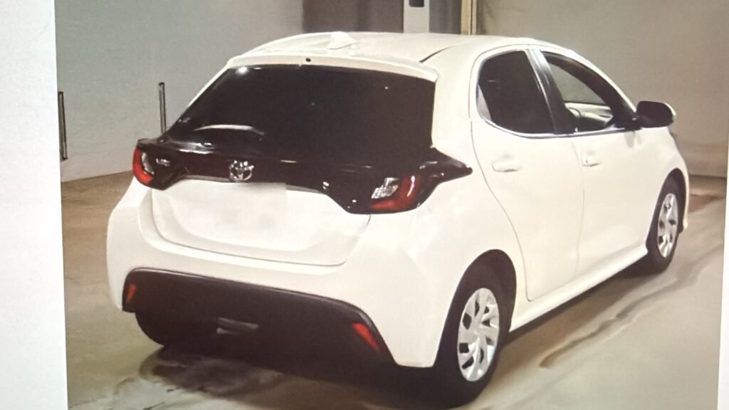2023 Toyota Yaris for Sale in Guyana – pearl white – Ref 14034