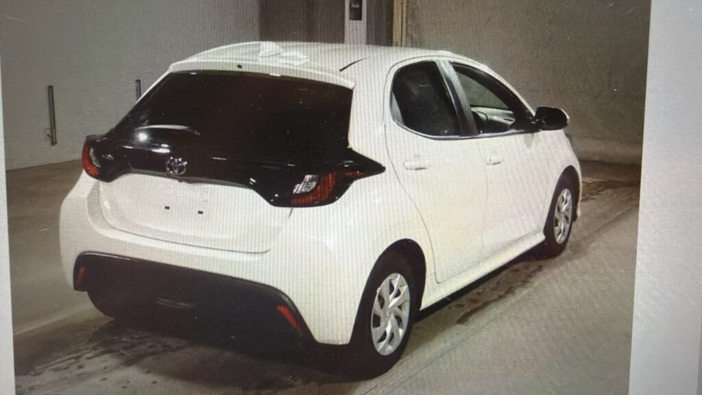 2023 Toyota Yaris for Sale in Guyana – pearl white – Ref 14067