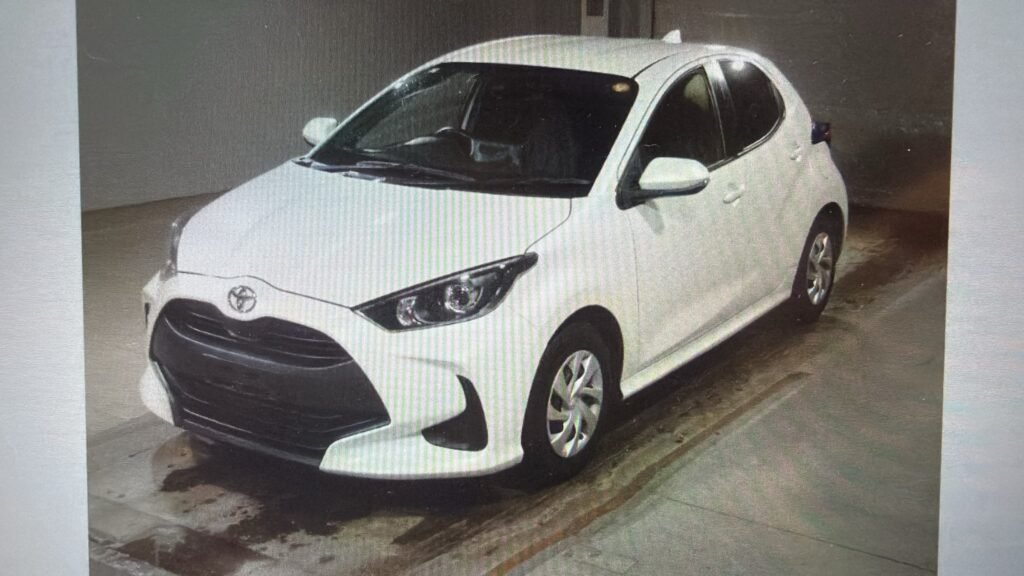 2023 Toyota Yaris for Sale in Guyana – pearl white – Ref 14067