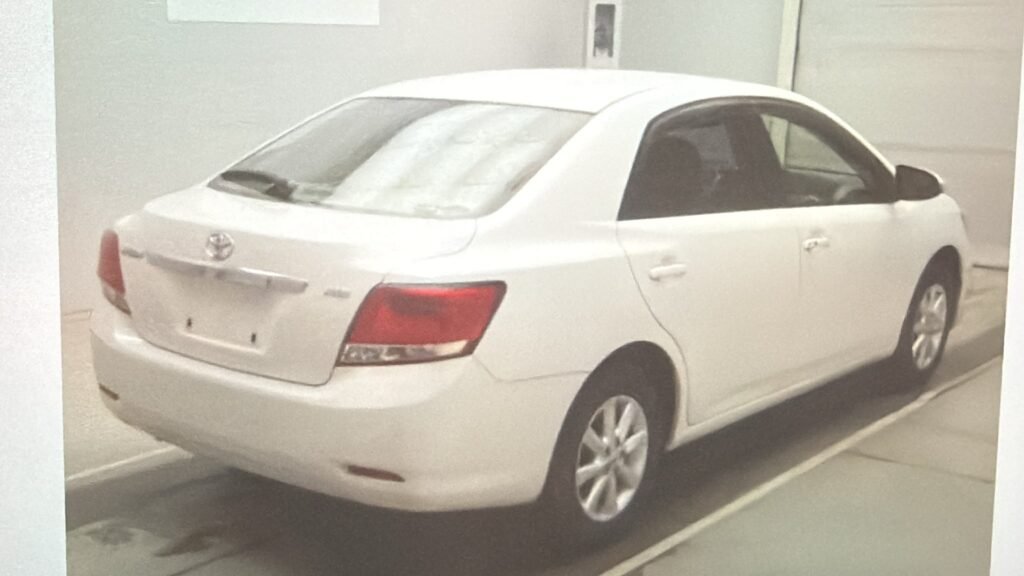 2018 Toyota Allion for Sale in Guyana – pearl white – Ref 14075