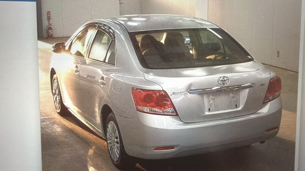 2011 Toyota Allion for Sale in Guyana – Silver – Ref 14100