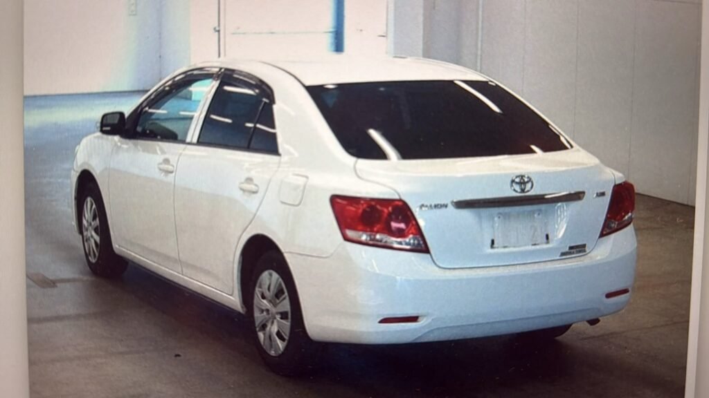 2012 Toyota Allion for Sale in Guyana – White – Ref 14112