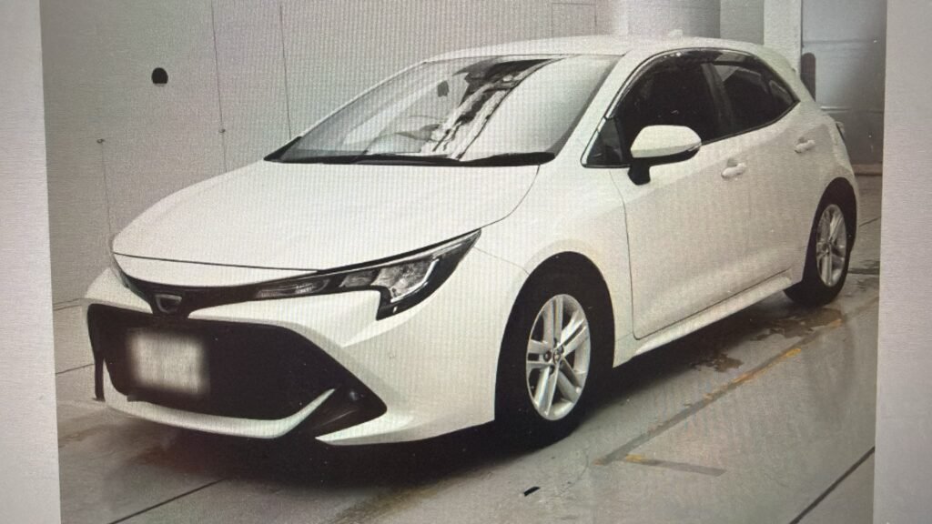 2019 Toyota Corolla for Sale in Guyana – pearl white – Ref 14131