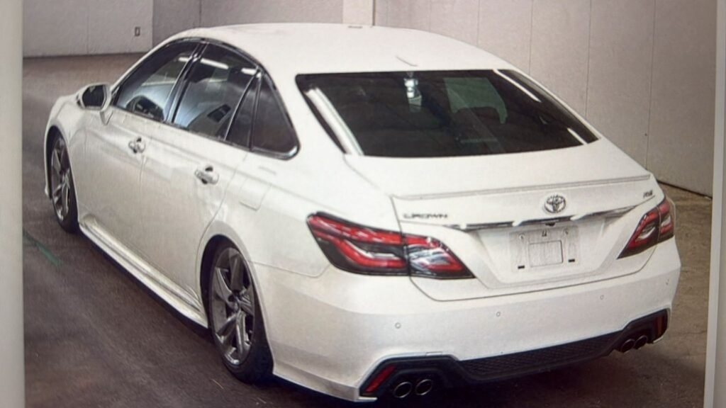 2020 Toyota Crown for Sale in Guyana – pearl white – Ref 14185