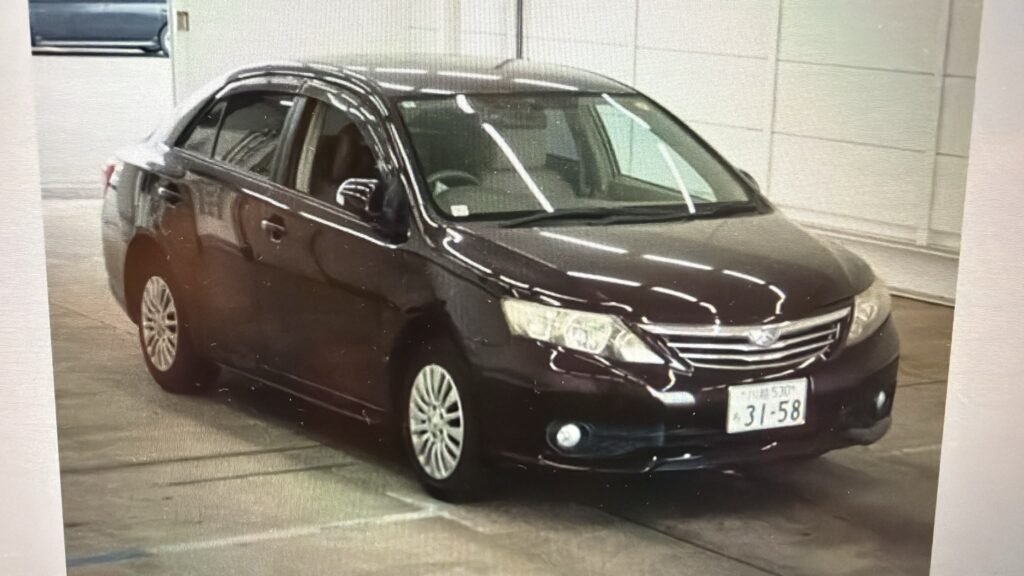 2011 Toyota Allion for Sale in Guyana – Wine – Ref 14194