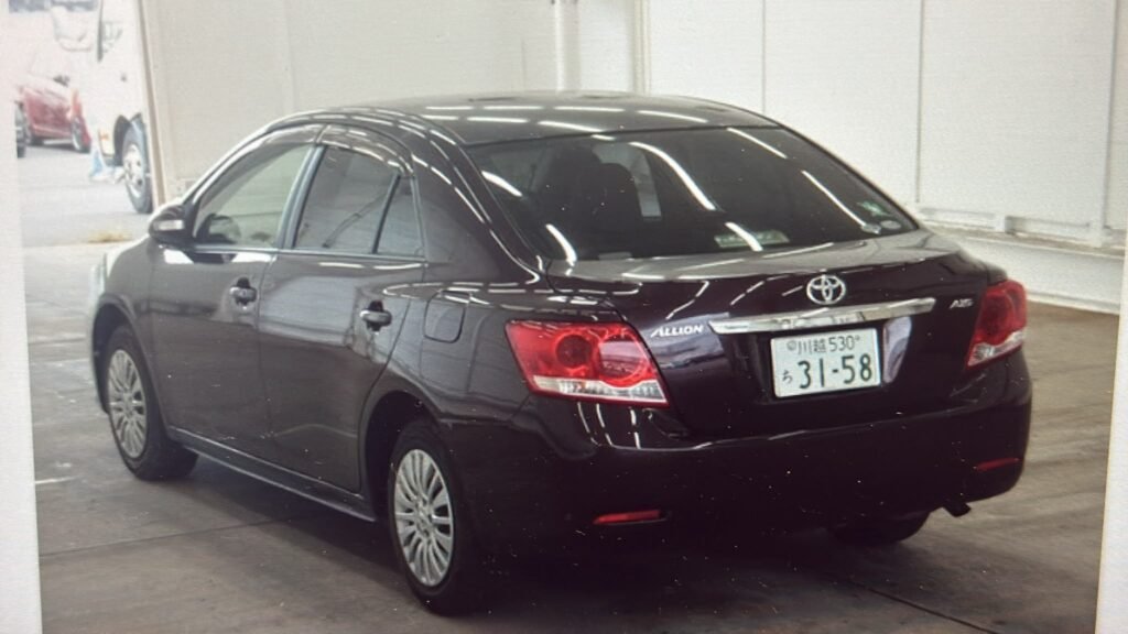 2011 Toyota Allion for Sale in Guyana – Wine – Ref 14194