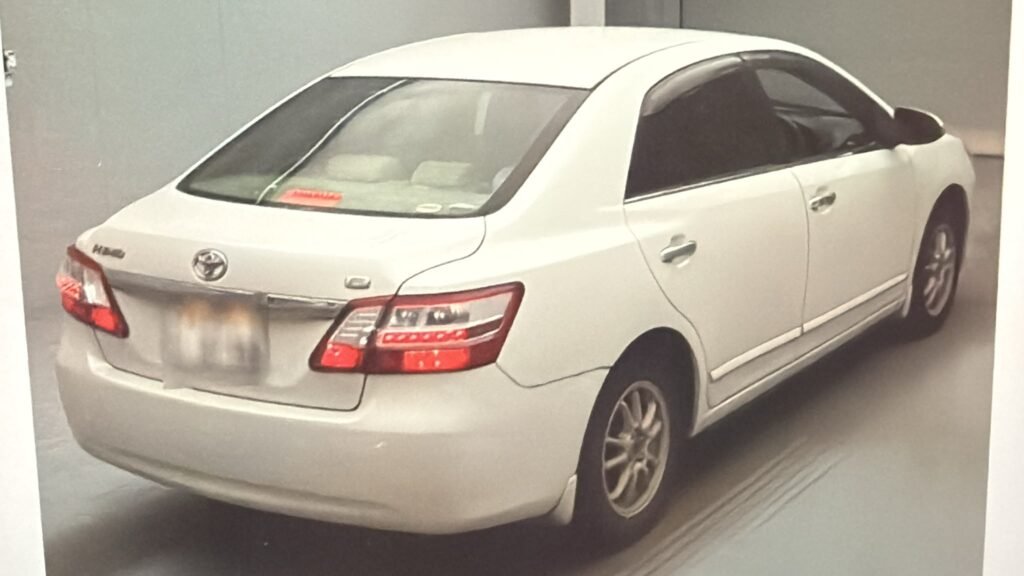 2015 Toyota Premio for Sale in Guyana – pearl white – Ref 14202