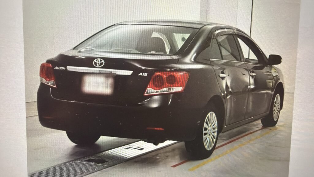 2013 Toyota Allion for Sale in Guyana – Wine – Ref 14219