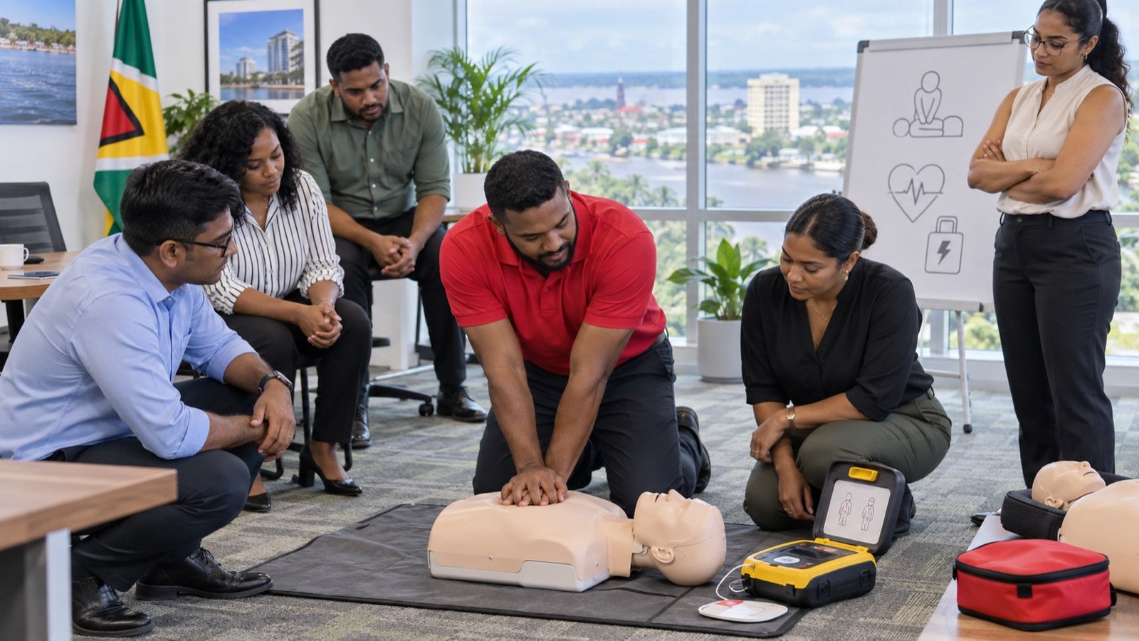 First Aid, CPR and AED Training